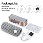 Electric Heating Pad 30*60cm Multifunctional Heating Blanket Cushion 9&10 Levels Temperature Body Back Warmer For Home Office