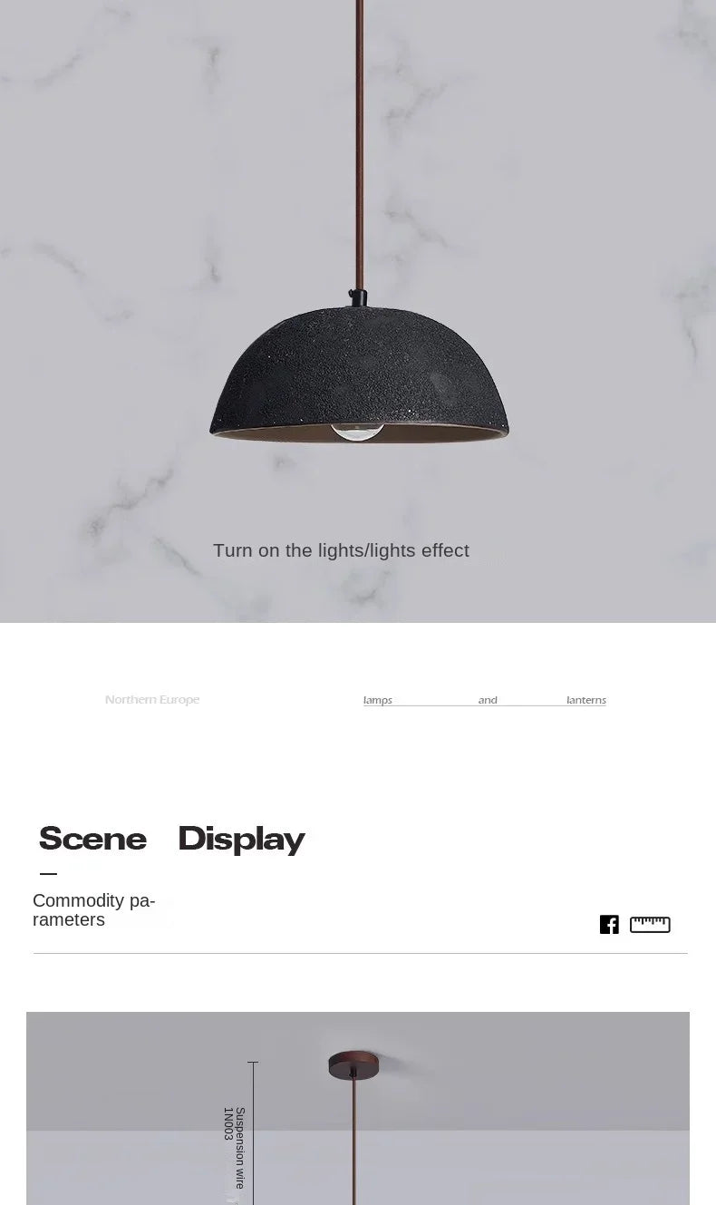 Classical Ceramic Pendant Light Coffee Shop Light Shop Lighting Tea Room Bar Table Lamp Retro LED Wooden Small Chandelier