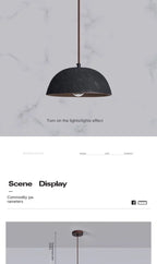 Classical Ceramic Pendant Light Coffee Shop Light Shop Lighting Tea Room Bar Table Lamp Retro LED Wooden Small Chandelier